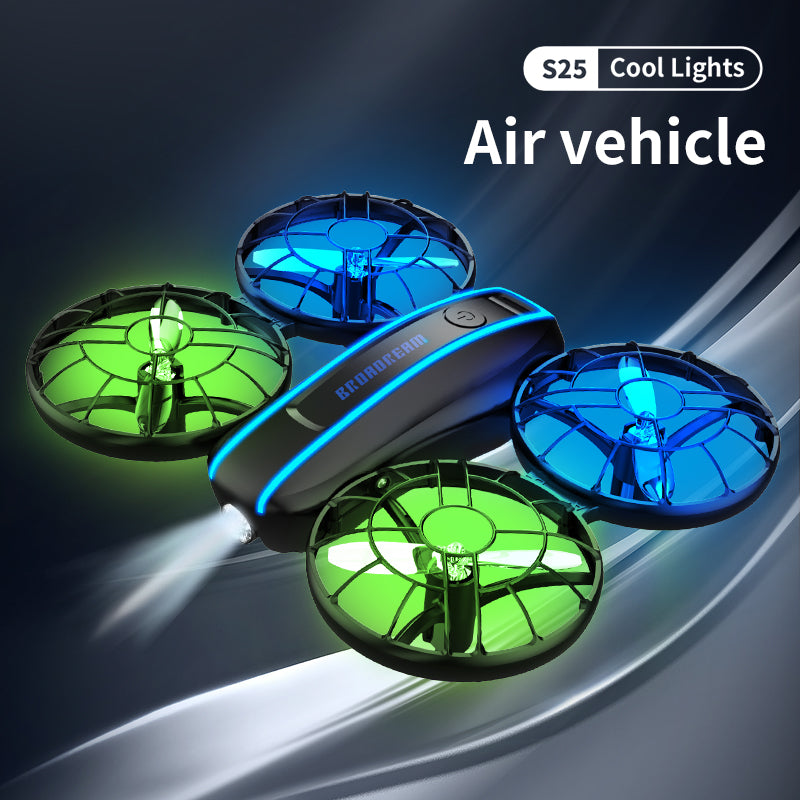 Drone with LED Quadcopter Lights Fixed Altitude  and Foldable Design – RS Bebe 01