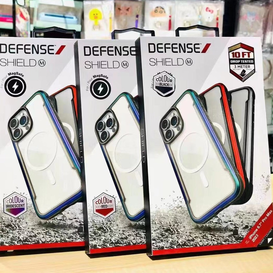 Apple Accessories-[Magsafe Compatible] Apple iPhone 15/15 Plus/15 Pro/15 Pro Max X-Doria Defense Raptic Heavy Duty Drop Proof Case