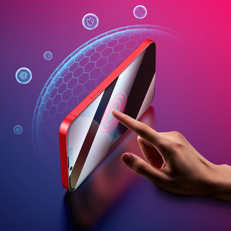 Apple Accessories-[10PCS Pack][G15][Privacy] HOCO Apple iPhone 9H Hardness Tempered Glass Full Covered Screen Protector