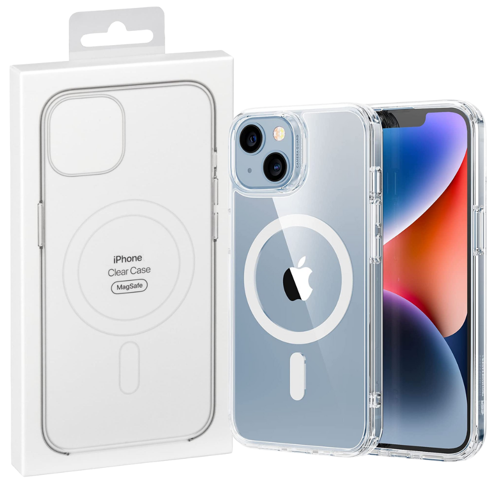 Apple Accessories-[MagSafe Compatible] Apple iPhone 11/11 Pro/11 Pro Max Magnetic Transparent Clear Case Cover