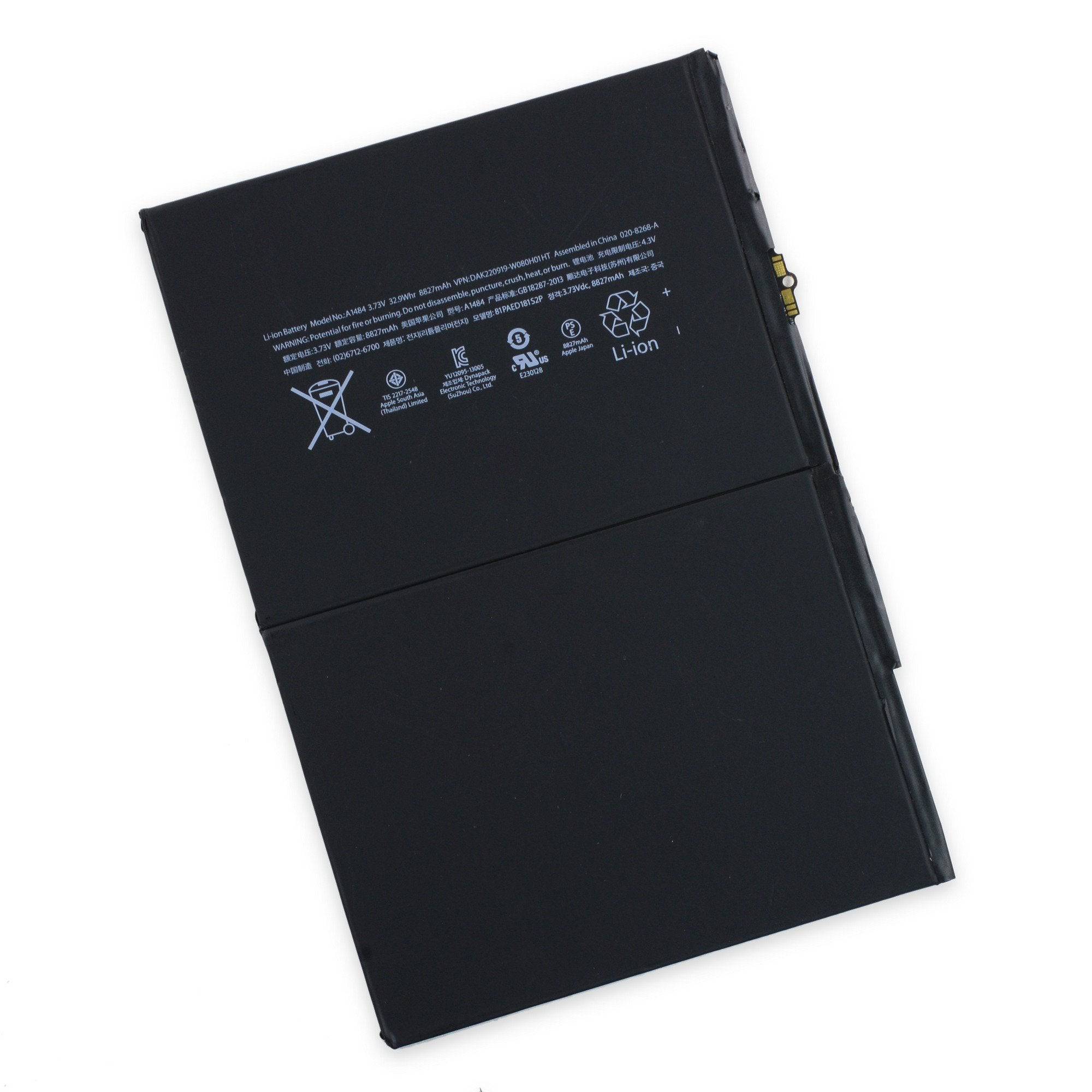 Apple Accessories-Battery Model: A1484 Apple iPad 5th/6th/7th/8th/9th Gen & Air 1 Replacement Battery