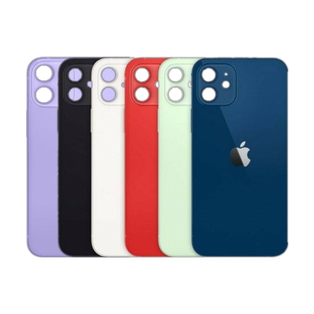 iPhone Back Rear Glass-Apple iPhone 12 Mini Back Rear Glass (Big Camera Hole)