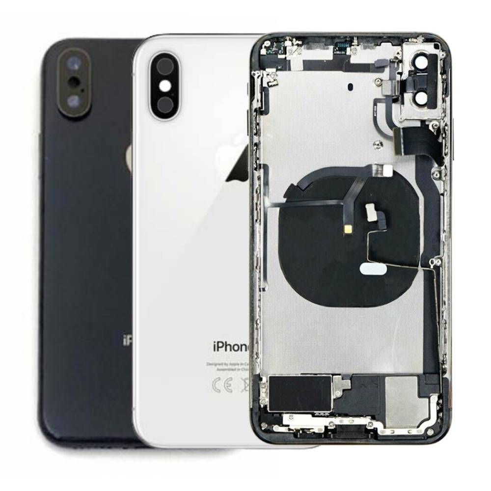 Apple Accessories-With Built-in OEM Parts Apple iPhone X Back Glass Housing Metal Frame