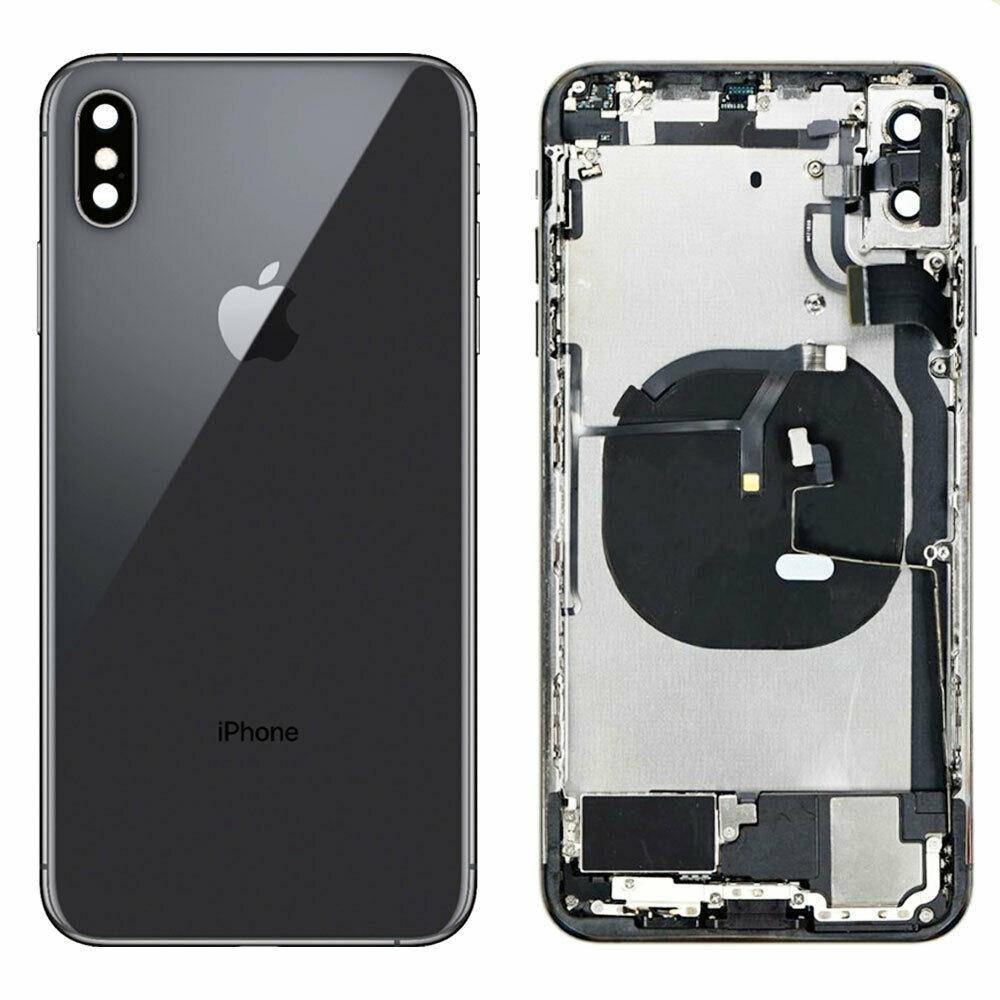 Apple Accessories-With Built-in OEM Parts Apple iPhone X Back Glass Housing Metal Frame
