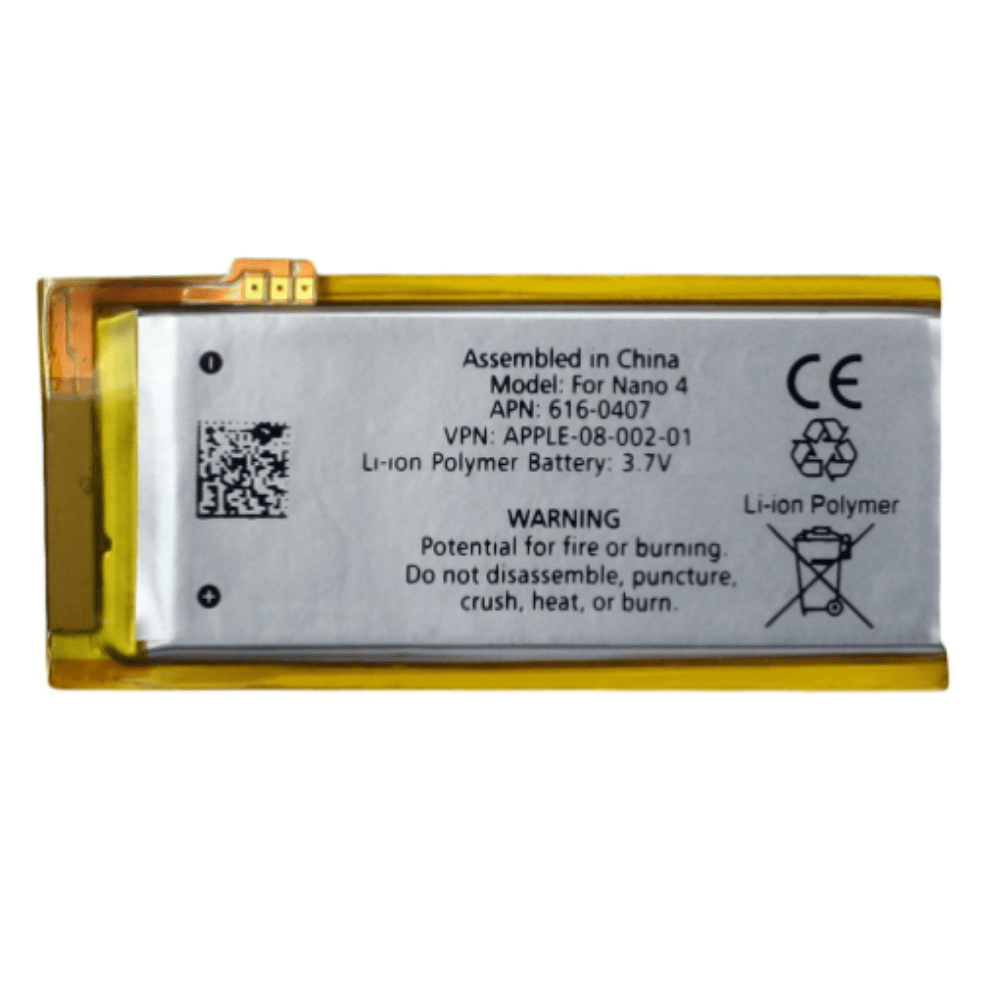 Apple Accessories-616-0407 Apple iPod Nano 4 Replacement Battery