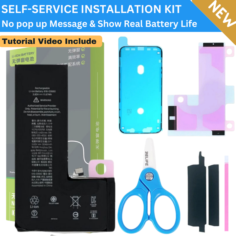 Apple Accessories-Self Service KitNo Soldering Required Apple iPhone 11 Pro - Replacement Battery