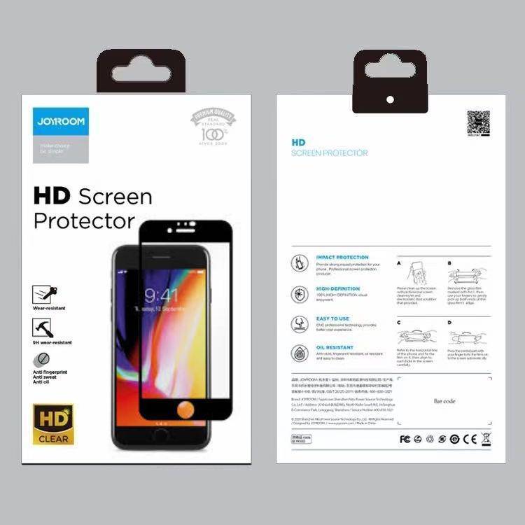 Apple Accessories-[9D Full Covered][HD] Joyroom Apple iPhone 12 Mini/Pro/Max 9H Tempered Glass Screen Protector