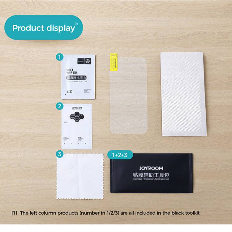 Apple Accessories-[9D Full Covered][HD] Joyroom Apple iPhone X/XS/XR/11/Pro/Max 9H Tempered Glass Screen Protector