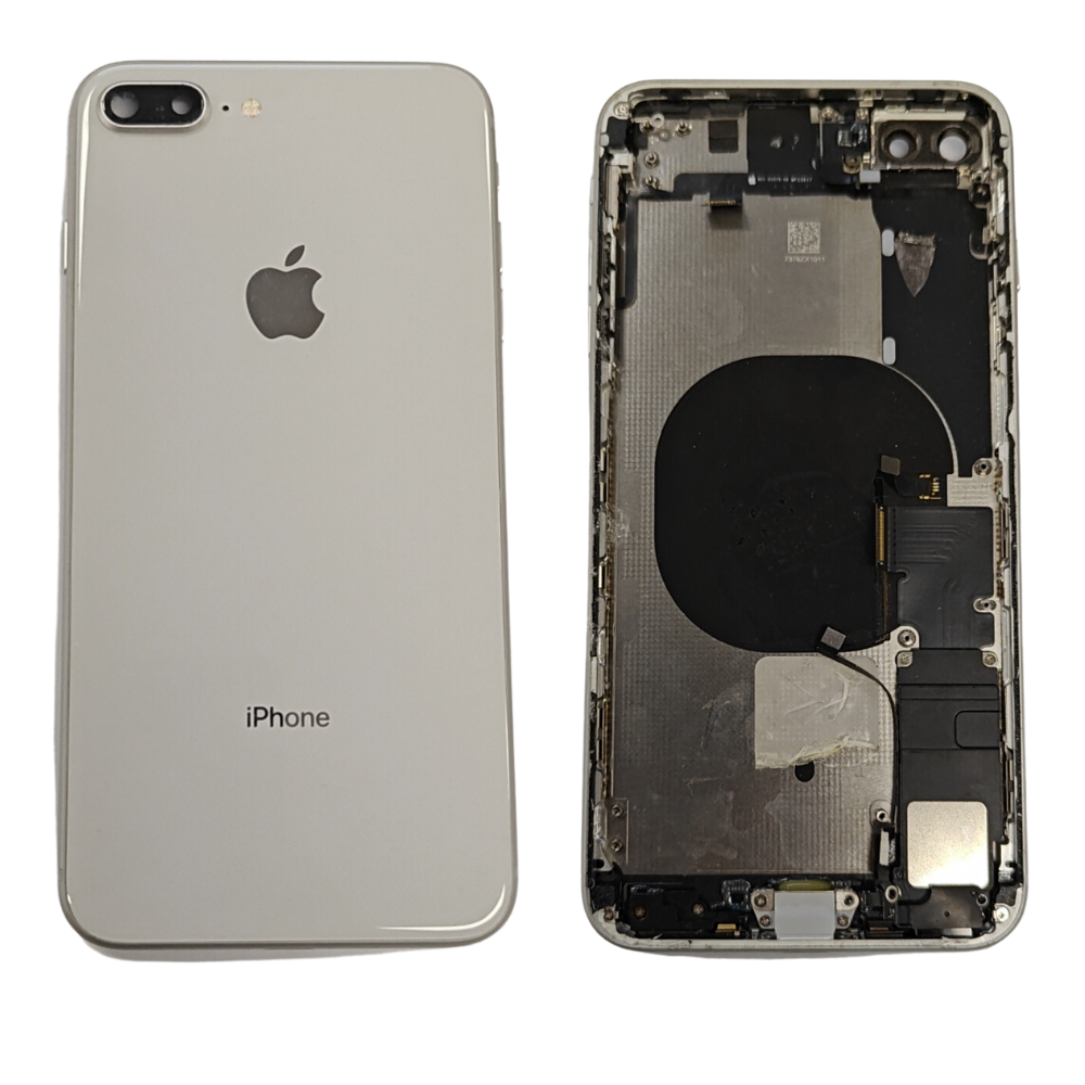 Apple Accessories-Pulled 8/10 With Built-in OEM Parts Apple iPhone 8 Plus Back Glass Housing Frame