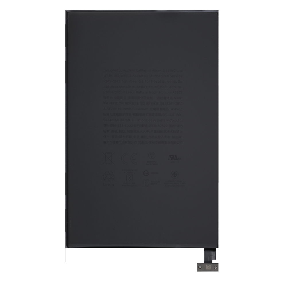 Apple Accessories-Battery Model: A2522 Apple iPad Mini 6/6th Gen Replacement Battery