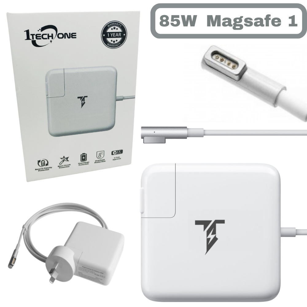 Apple Accessories-18.5V-4.6A/85WMagsafe 1 / "L" Tip Apple MacBook Pro 15" A1286 Wall Charger Power Adapter