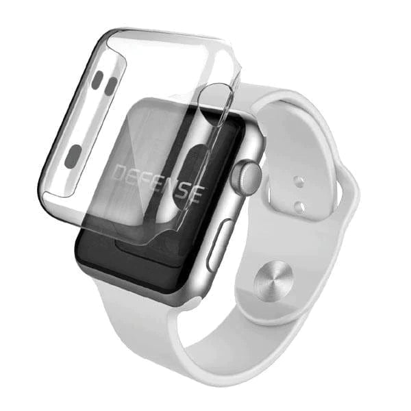 Apple Accessories-X-Doria Defense 360 Clear Apple Watch heavy Duty Full Protection Case